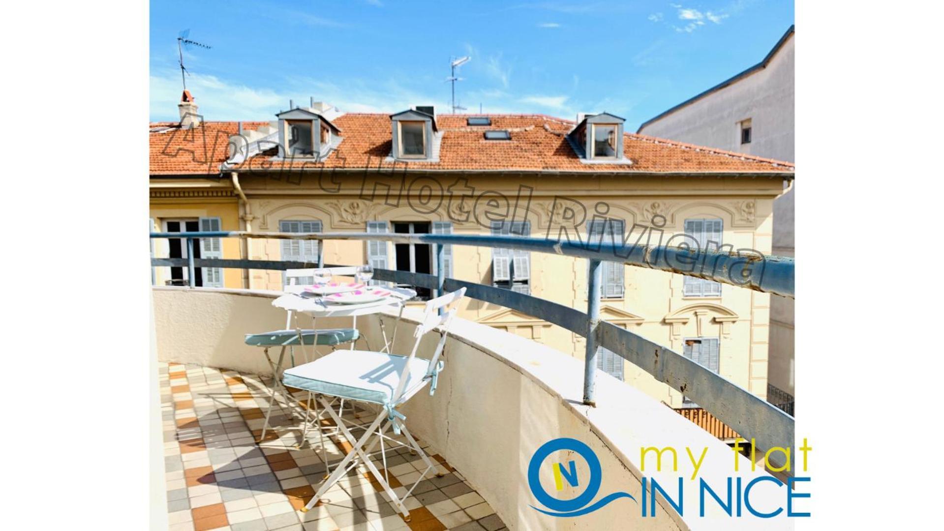 Riviera - Grimaldi - Carre D'or - Bigger 1 Bedroom Ac - Balcony - 5mn Promenade Des - Balcon Palais Alphonse Karr 1